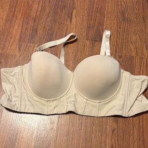 Cream Underwire Bra